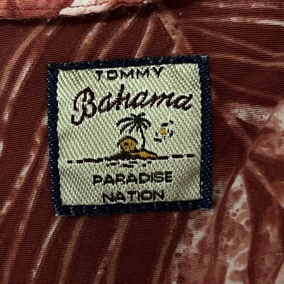 Tommy Bahama Swim Trunks Mens XL Red Board Shorts Surfing Beach Tropical - Picture 13 of 15